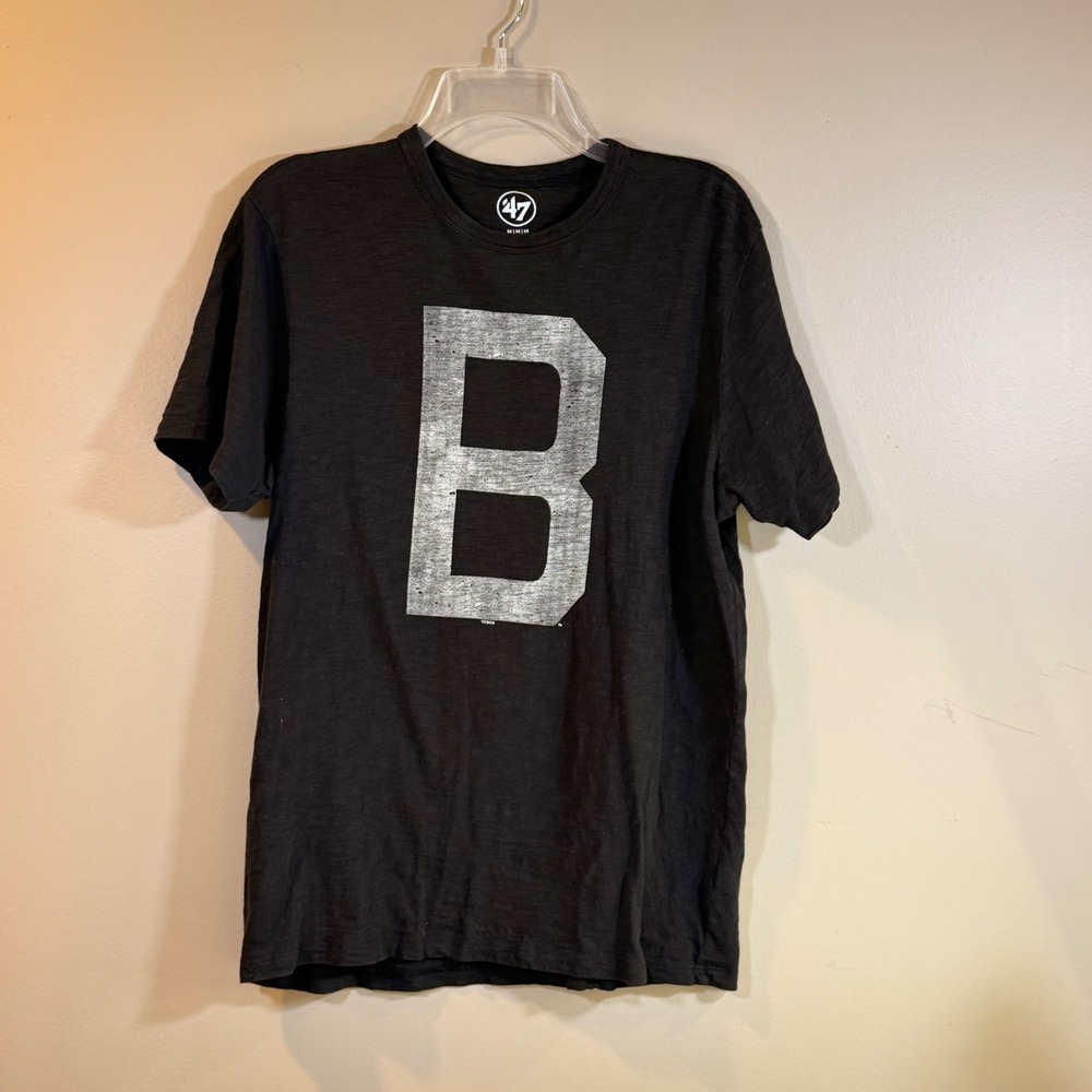 '47 Brand Brooklyn Dodgers Mens M Black MLB Retro Throwback Sporty‎ Baseball EUC